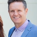 Headshot of TV producer Mark Burnett