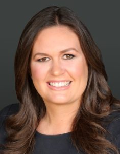 Headshot of Sarah Huckabee Sanders