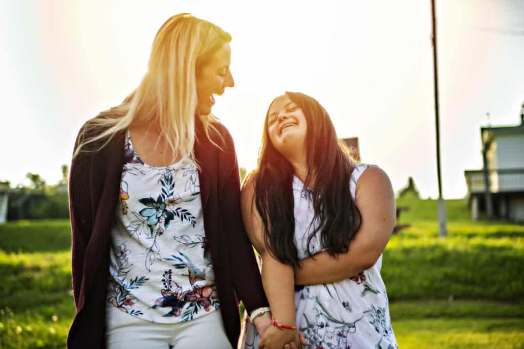 CASA with kid in foster care