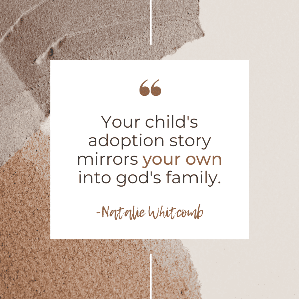 Photo quote of adoptive parents quote encouraging