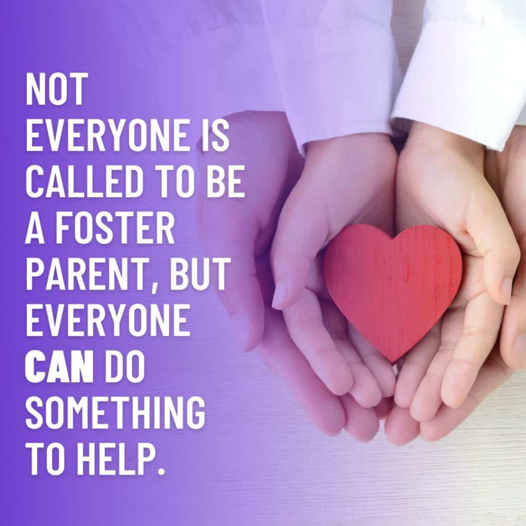 Everyone can do something to help